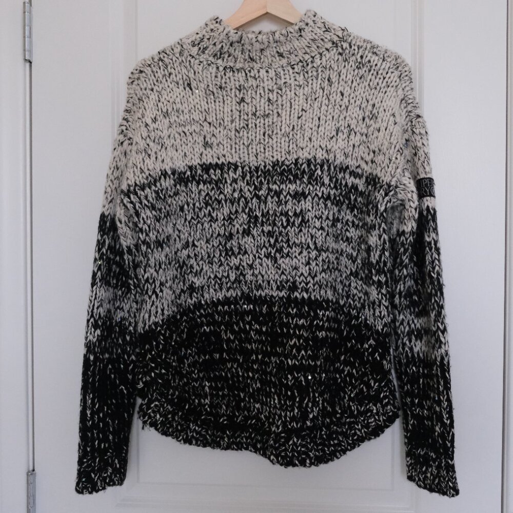 Superdry High Neck Sequin Sweater (XS)